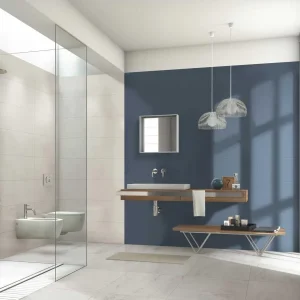 Faianta albastra rectificata mata Marazzi Colorplay Blue, 30x90 cm, M4J9