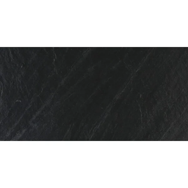 Gresie neagră mată pardoseală, Mystone Lavagna, Marazzi, 30x60 cm