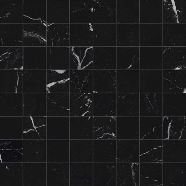 Mozaic Negru Lucios Marazzi Allmarble Elegant Black Lux 30X30 cm M48W