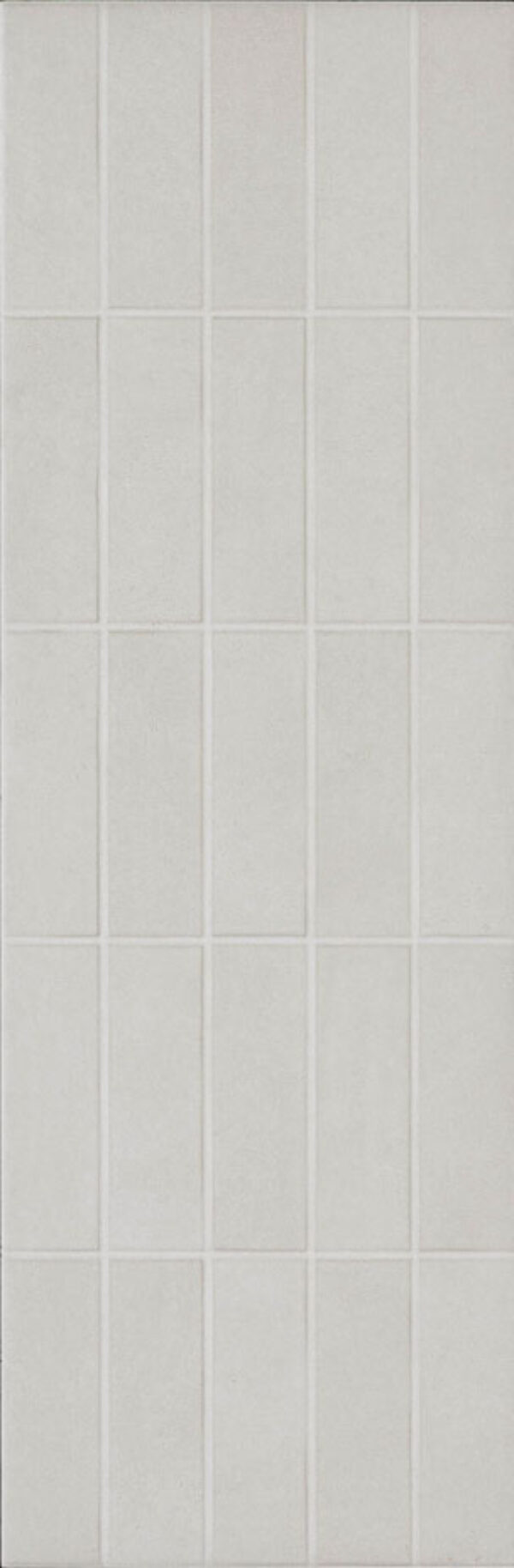 Faianta Gri Structurata Marazzi Chalk Grey Brick 3D 25X76 cm M02L