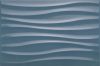 Faianta Albastra Structurata Lucioasa Marazzi Chroma Blue Tide 3D 25x38 cm M00U