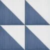 Placa decorativa Marazzi Scenario Blu Tappeto 1 20x20 cm M8RA