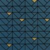 Placa decorativa Marazzi Eclettica Blue Mosaico Bronze 40X40 cm M3JH