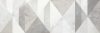 Placa decorativa Marazzi Evolutionmarble Decoro Tangram White Rhino 32.5X97.7 cm MM2D