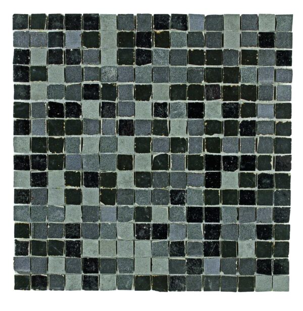 Placa decorativa Marazzi Mineral Mosaico Black/Iron 30X30 cm M0MA