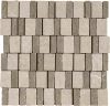 Placa decorativa Marazzi Limestone Taupe Mosaico Mix 30.5X30 cm M8LP