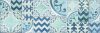 Placa decorativa Marazzi Pottery Decoro Azulejo Light 25x76 cm MMV4