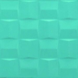 Faianta Albastra Structurata Marazzi Pottery Turquoise Cube 3D 25x76 cm MMVH