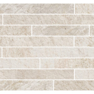 Placa decorativa Marazzi Rocking White Mosaico 22.5x55 cm M1HP