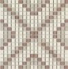 Placa decorativa Marazzi Stone_Art Ivory/Taupe Mosaico 40x40 cm M09V