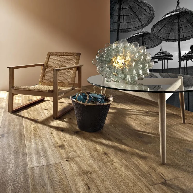 Parchet Kahrs Artisan Tan 5G stejar uleiat periat afumat periat manual bizotat 1-strip 1900x190x15 mm 151XCDEKFSKW195