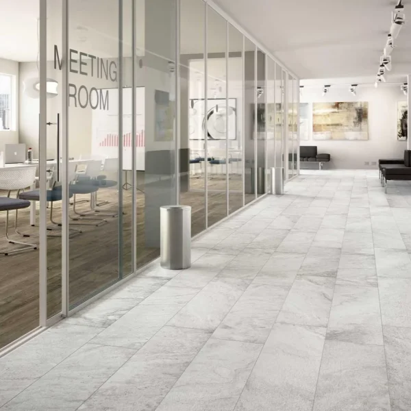 Faianta Crem Rectificata Mata Marazzi Quarzite Ghiaccio 30x120 cm MLGN