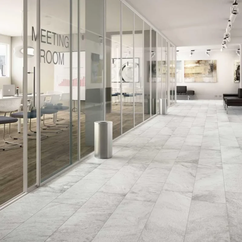 Faianta Crem Rectificata Mata Marazzi Quarzite Ghiaccio 30x120 cm MLGN