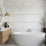 Decor Marazzi Allmarble Listello Titanio 0.5X120 cm M8QJ