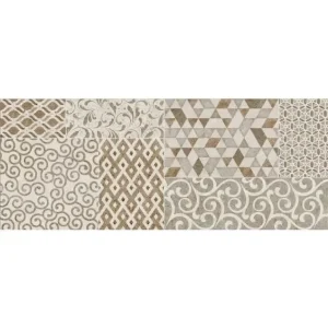 Placa decorativa Bej Marazzi Stream Ivory Decoro Match 20x50 cm M0XW