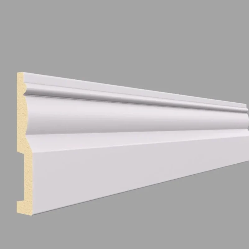 Plinta alba din poliuretan PL06 110x2000x19 mm