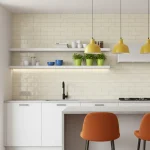 Decor crem lucios, Hello Lux, 7.5x15 cm, Marazzi, M8G3