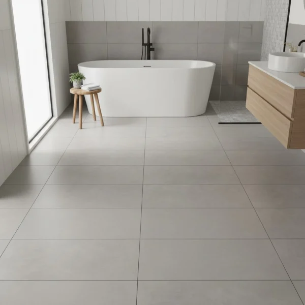 Faianță gri mată rectificată, placă ceramică Progress Gray 30x60 cm, Marazzi