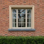 Ancadrament fereastră exterior bej cu profil clasic, 35x140x2000 mm, FP139