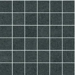 Mozaic gri mat baie Mystone Basalto Lava, Marazzi, 30x30 cm