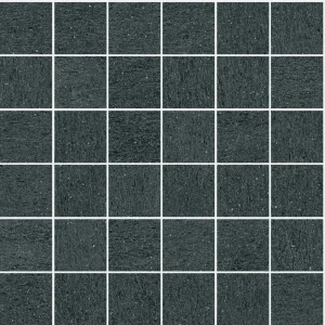 Mozaic gri mat baie Mystone Basalto Lava, Marazzi, 30x30 cm