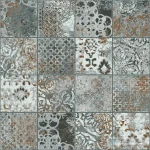 Mozaic gri vintage matte baie, Memento M004, Marazzi, 37.5x37.5 cm