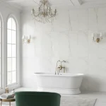 Gresie Alba Rectificata Mata Marazzi Allmarble Statuario 60X120 cm MMGT