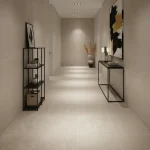 Gresie porțelanată bej-taupe, aspect de piatră sedimentară, Stonework Marazzi, 60×60 cm