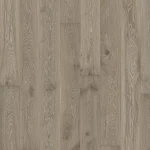 Parchet Kahrs Classic Nouveau Gray stejar lacuit mat gri baituit periat micro-canelat 1-strip 2420x187x15 mm 151NAYEKD1KW240