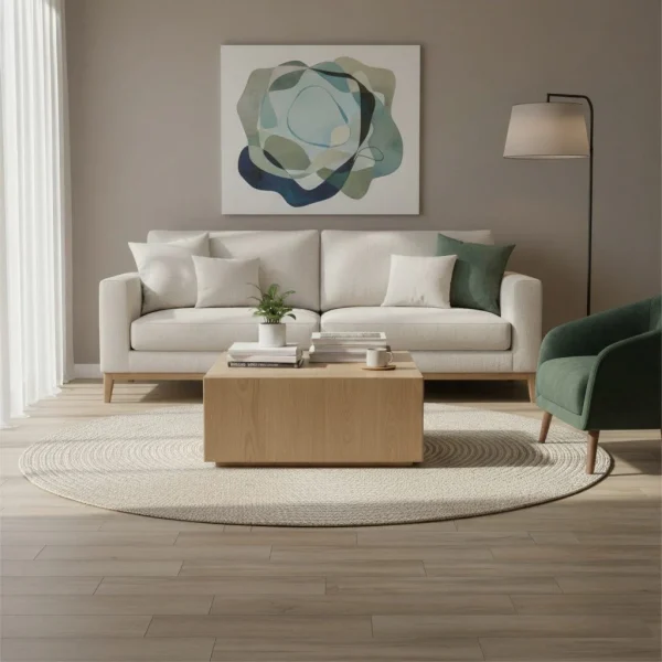 Gresie efect lemn, Treverkchic Noce Francese, 30x120 cm