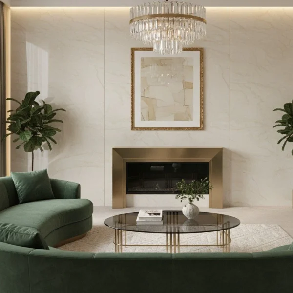 Faianta alba lucioasa, Marble Look, 160x320 cm, Marazzi, M37G