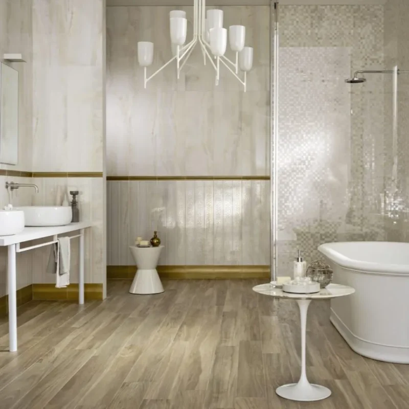 Gresie Maro Rectificata Mata Marazzi Treverkchic Noce Francese 15x120 cm MH30