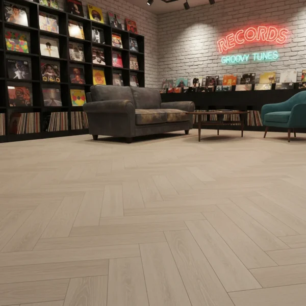Gresie tip parchet Marazzi, rovere avorio, rectificata, Treverkview, 20x120 cm, M0DW