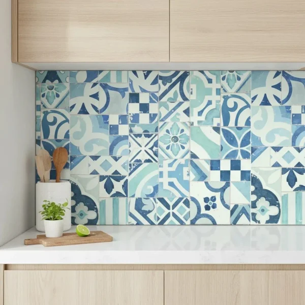 Placa decorativa Marazzi Cloud Decoro Mandala Ice 20x50 cm M89E