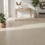 Gresie porțelanată bej cu aspect de piatră, Stonework Marazzi, 33.3x33.3 cm, MLHU