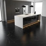 Gresie Neagra Rectificata Mata Marazzi Allmarble Elegant Black 75X150 cm M4F0