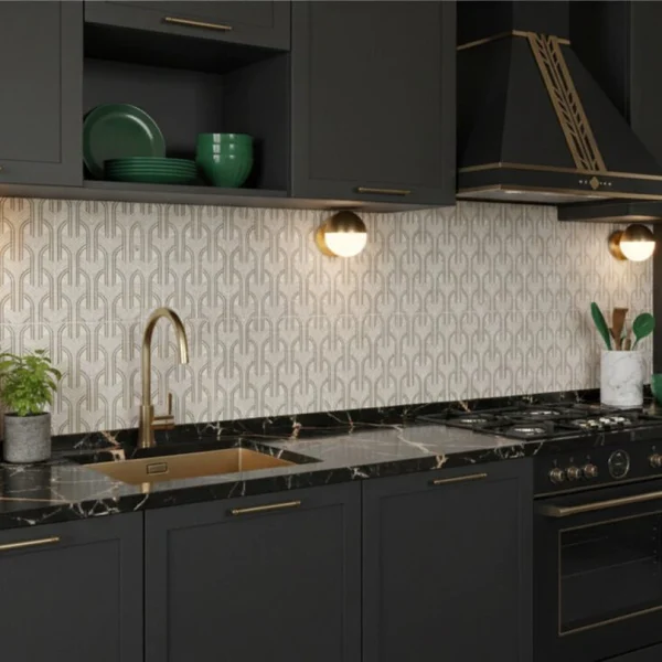Decor Marazzi Allmarble Altissimo Lux Decoro Retrò 40X120 cm M8TG