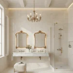 Gresie crem lucioasa, Allmarble Raffaello Lux, 60×120 cm, Marazzi, MMAL