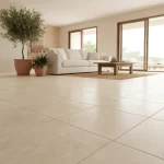 Gresie crem mata, Limestone Ivory, 75x75 cm, Marazzi, M7E7