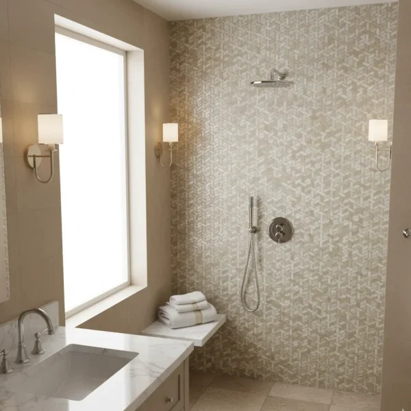 Placa decorativa Marazzi Appeal Sand Decoro Sign 20x50 cm M14T