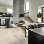 Parchet triplustratificat Stejar, alb, lacuit ultra mat, 2420x187x15 mm, Lux Oak Sky, Kahrs