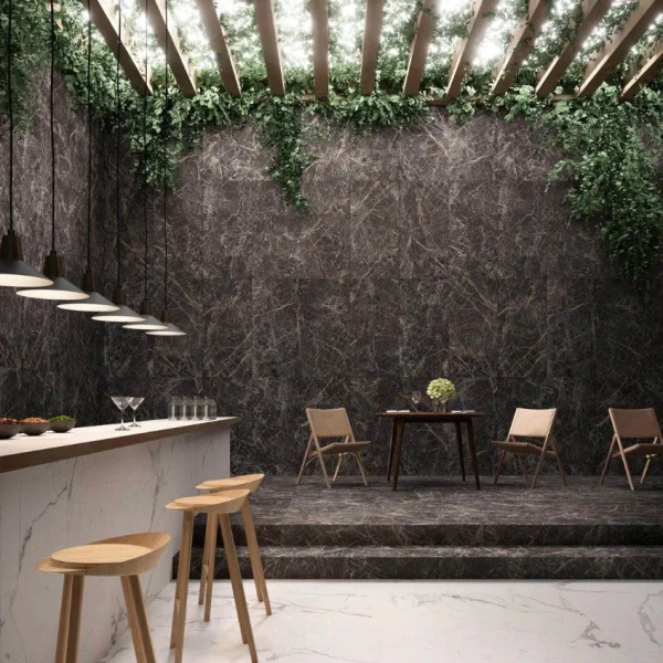 Gresie Rectificată Structurată Mata, 60x120 cm, Marazzi Allmarble Saint Laurent