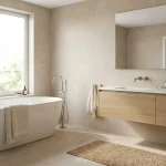 Gresie bej mata, rectificata, Block, 60x60 cm, Marazzi, MLJF 4 Gresie bej mata, rectificata, Block, 60×60 cm, Marazzi, MLJF