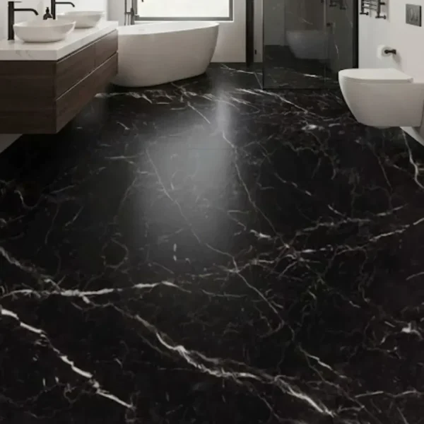 Gresie neagra, rectificata, lucioasa, Grande Marble Look, 120x278 cm, Marazzi, M71P
