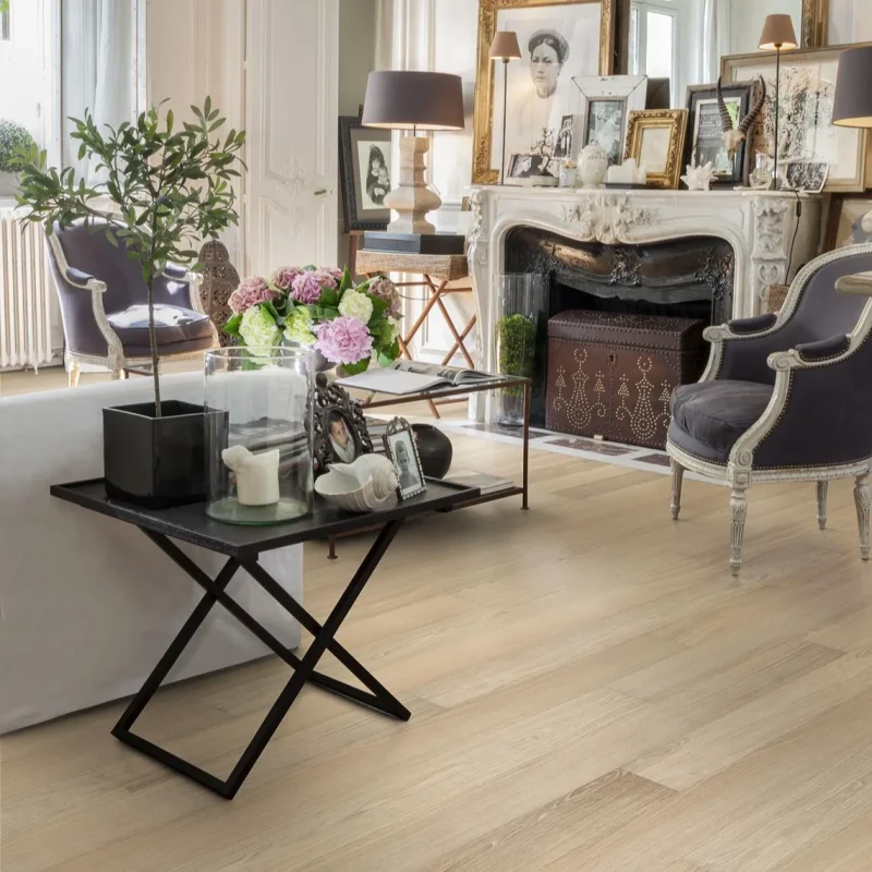Parchet Kahrs Capital Paris stejar lacuit ultra mat periat micro bizotat alb 1-strip 2420x187x15 mm 151N4AEK4JKW240