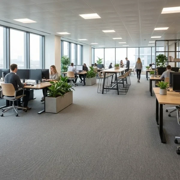 Mocheta dale, birouri, trafic intens, poliamida, antistatica, Canadian Diamond Cordiale, Burmatex, 50x50 cm