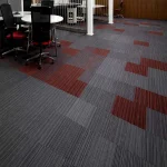 Mocheta dale Burmatex STRANDS 17202 scarlet 50cm x 50cm