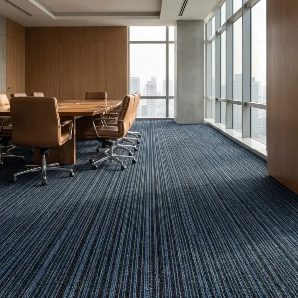 Mochetă dale cu dungi albastre Burmatex Go To 21910, 50cm x 50cm