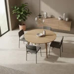 Gresie porțelanată bej, aspect de piatră calcaroasă, Stonework Marazzi, 33x33 cm