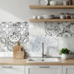 Placa decorativa Marazzi Appeal White Decoro Tale 20x50 cm M0Y7